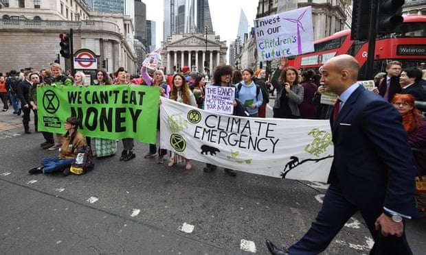 extinction rebellion protest