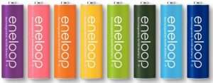Panasonic eneloop rechargeable batteries