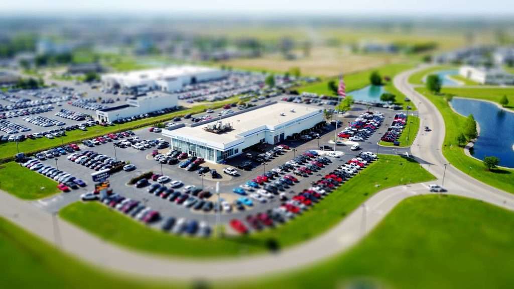 car park at shopping mall - eco-friendly parking tips