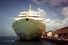 cruise ship not green