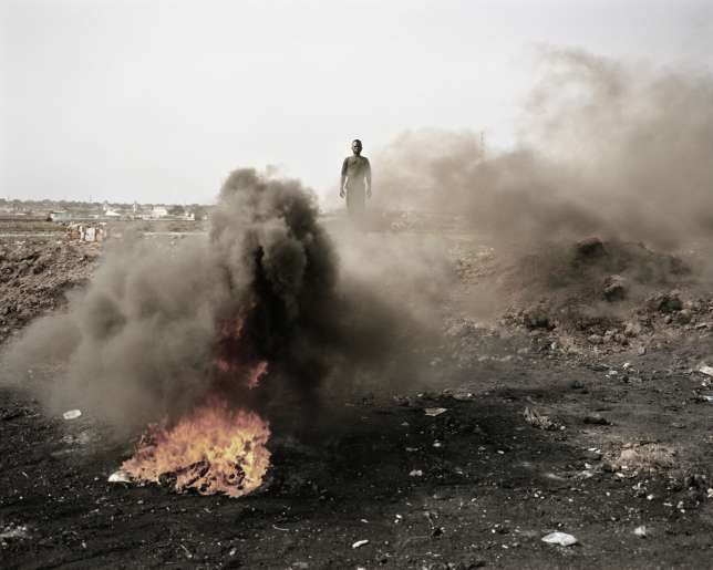 e-waste recycling by burning