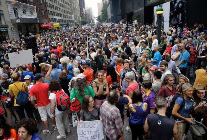 people power - climate march in the US